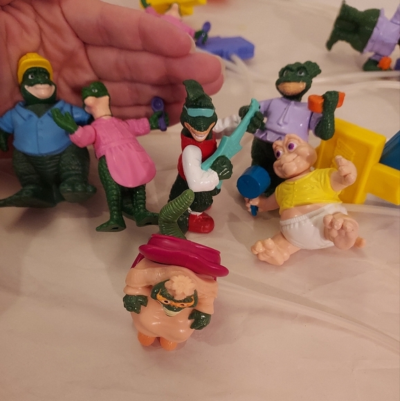 Vintage 1990's Show Dinosaur Jim Henson Disney MacDonald's Happy Meal Toys LOT - Picture 1 of 10